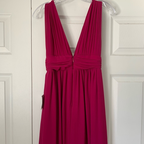Lulus Heavenly Hues Magenta Maxi Dress- Size S - Picture 4 of 6